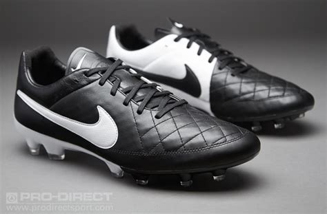 nike tiempo black and white.